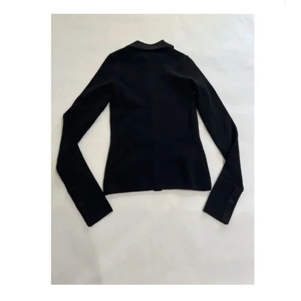 Monday Swimwear ISTANBUL TOP - Black RIB - Size M….b3